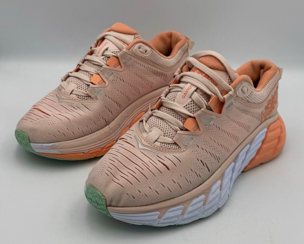 Hoka One One Womens Gaviota 3 1113521 SPCN Orange Sz 7.5 # 395